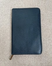 Vintage blue leather for sale  LONDON
