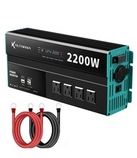 Inversores de energia 12V DC para 110V conversor CA para veículos USB-C/PD 25W 2200w comprar usado  Enviando para Brazil