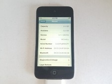 Ipod touch black for sale  Lakeport