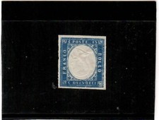 Regno 1863 15c.effigie usato  Napoli