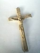 Ancien crucifix platre d'occasion  Orange