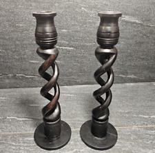 Pair dark wood for sale  WOLVERHAMPTON