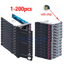 Lote para HP G8 G9 G10 651687-001 2,5 "bandeja DL380p DL360p DL160 HDD SFF SAS Caddy, usado comprar usado  Enviando para Brazil