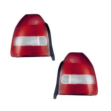 Conjunto de pares de lanternas traseiras para 99-00 Honda Civic Hatchback (vermelho/claro) comprar usado  Enviando para Brazil