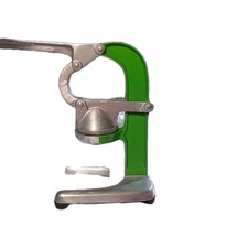 Extrator de suco de frutas 12"T 7"W alumínio aço verde e prata comprar usado  Enviando para Brazil