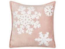 Coussin velours rose d'occasion  Expédié en France