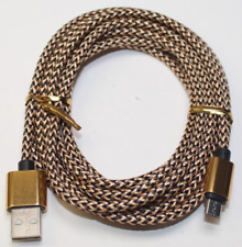 Usado, Cabo carregador micro USB 10 pés para smartphones Android comprar usado  Enviando para Brazil