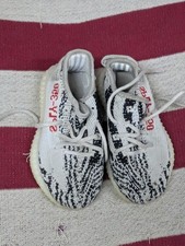 Tênis Adidas X Yeezy Boost 350 V2 em algodão zebra infantil branco tamanho 1Y comprar usado  Enviando para Brazil
