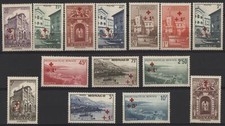 Fundo de Ambulância da Cruz Vermelha de Mônaco 1940 14 valores (faltando 60c), em perfeito estado articulado, usado comprar usado  Enviando para Brazil