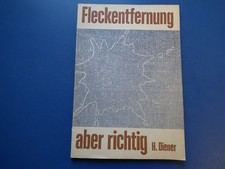 Diener fleckentfernung richtig gebraucht kaufen  Sandersdorf