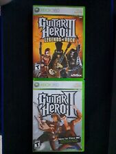 Guitar Hero 2 e 3 Xbox360 testado/funcionando na caixa com manuais comprar usado  Enviando para Brazil