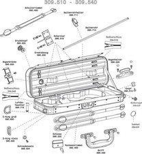 Violino astuccio astuccio usato  Italia