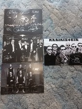 Rammstein riginal autogrammkar gebraucht kaufen  Hamburg