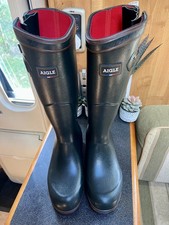 Stivali wellington aigle usato  Spedire a Italy
