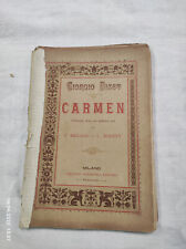 Carmen giorgio bizet usato  Roma