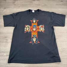 Camiseta vintage anos 80 Guns N Roses Appetite For Destruction turnê banda concerto, usado comprar usado  Enviando para Brazil