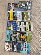 Football programmes 1970s for sale  FOLKESTONE