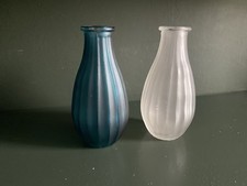 Pair coloured glass for sale  MACCLESFIELD