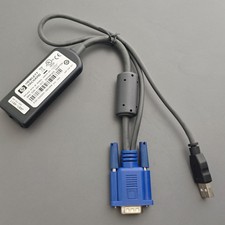 Módulo de interface USB KVM cabo adaptador switch VGA para HP 336047-B21 396633-001 comprar usado  Enviando para Brazil