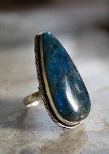 Blau apatit vintage gebraucht kaufen  Kassel