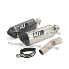 Ponta de silêncio de escape link médio para BMW F650GS F700GS F800GS F800GT F800R 2008-2019 comprar usado  Enviando para Brazil