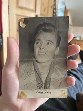 Billy fury vintage for sale  LEEK
