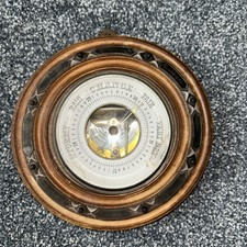 Antique round barometer for sale  LISKEARD