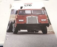 Usado, Folheto de vendas KENWORTH L710 TRUCK  comprar usado  Enviando para Brazil