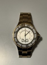 Relógio feminino D&G Dolce & Gabbana DW0661 pulseira de ouro amarelo âncora comprar usado  Enviando para Brazil