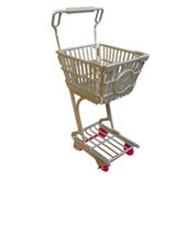 Usado, Carrinho de compras Barbie supermercado substituição buggy prata brinquedo rosa comprar usado  Enviando para Brazil