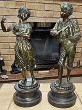 Pair vintage metal for sale  RUTHIN
