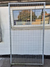 Galvanised dog run for sale  IBSTOCK