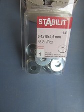 Unterlegscheiben 4x18mm 35stü gebraucht kaufen  Lotte