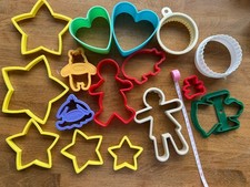 Plastic cookie cutters for sale  LIVERPOOL