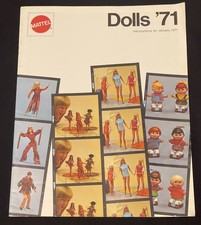 1971 MATTEL Toys Dolls Catalog BARBIE / MOD BARBIE! segunda mano  Embacar hacia Mexico