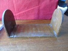 Vintage curved wooden for sale  ANDOVER