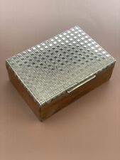 Scatola argento legno usato  Milano