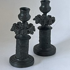 Antique gothic candlesticks for sale  PUDSEY