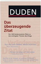 Duden überzeugende zitat gebraucht kaufen  Berlin
