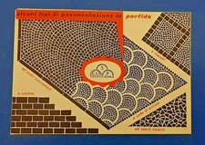 Cartolina cubetti piastrelle usato  L Aquila