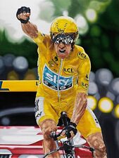 Bradley wiggins 70x90 for sale  RAMSGATE