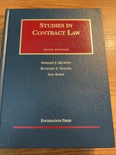 Studies contract law for sale  Mount Airy