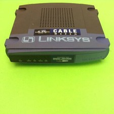 Dispositivo de red Linksys BEFCMU10 cable módem de banda ancha (sin cables ni adaptador) segunda mano  Embacar hacia Mexico