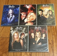 Buffy the Vampire Slayer DVD Seasons One-Five (1,2,3,4,5) Sarah Michelle Gellar comprar usado  Enviando para Brazil