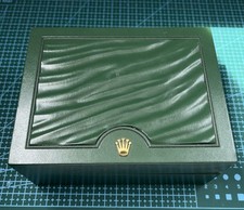 Rolex box green for sale  BANSTEAD