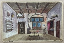 Original drawing old d'occasion  Expédié en Belgium