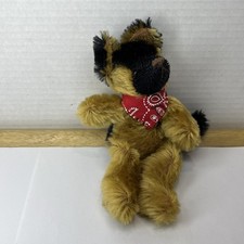Pelúcia vintage Annette's Pets Zorro pastor alemão mohair Annette Funicello 7   comprar usado  Enviando para Brazil