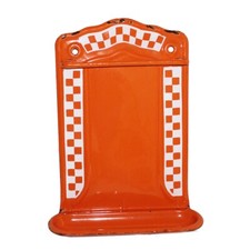 Antique orange checkered d'occasion  Expédié en Belgium