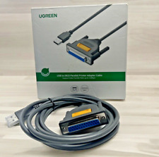 Conector adaptador de cabo de impressora paralela UGREEN USB para DB25 comprar usado  Enviando para Brazil