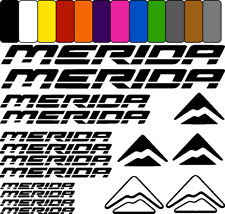 MERIDA 2 Adesivos de Vinil Adesivo Conjunto de Bicicleta Aufkleber Set Bicicleta ciclismo mt comprar usado  Enviando para Brazil
